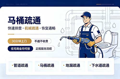 灵宝马桶疏通