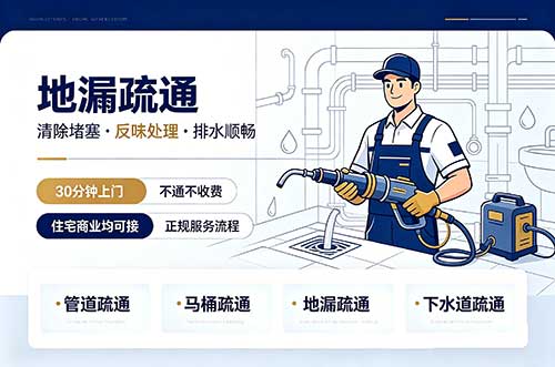 灵宝地漏疏通