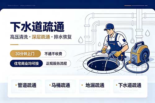 灵宝下水道疏通