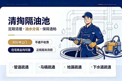 灵宝清掏隔油池