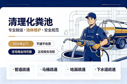 灵宝清理化粪池
